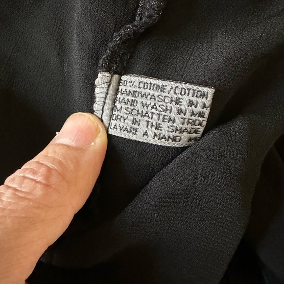 Vintage, Elegant Black Ruffled 2 Piece Dress & Jacket From‎ The 80’s  Size XS - Picture 6 of 8